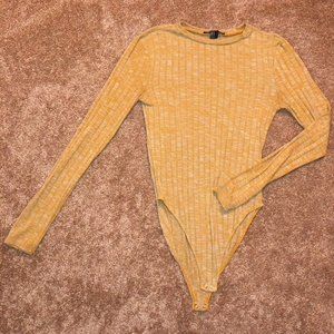 Yellow Bodysuit from Forever 21